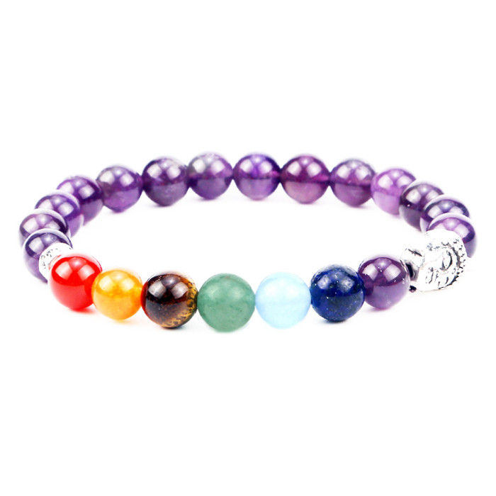 Cross-Border Tiger Eye Stone 8mm Green Aventurine Red Agate Bracelet 3-Piece Set Hand String Jewelry Beads Wholesale