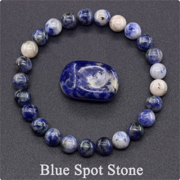 Amazon TEMU Amethyst Tiger Eye Stretch Bracelet Rose Quartz Agate Mixed Color Beads Bracelet WISH Hot Item