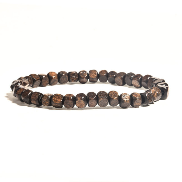 Cross-Border New Tiger Eye Obsidian Hematite Bracelet 10mm Jewelry Woven Handmade Beaded Jewelry