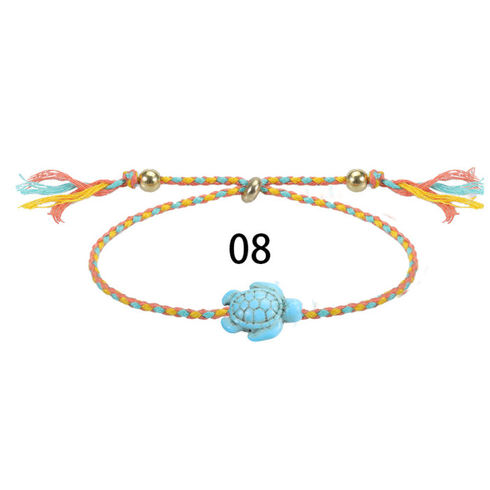 New Turtle Anklet Bohemian Style Beach Surfing Anklet Multi-Color Manufacturer Long-Term in Stock