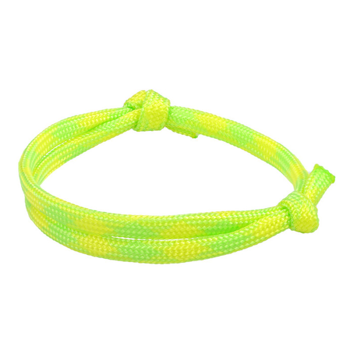 Amazon Hot Neon Rope Braided Friendship Bracelet Teenagers Adjustable Carrying Strap Little Angel Party Gift