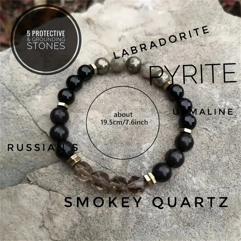 Amethyst Natural Stone Bracelet for Women High-end Ins Style Beaded Bracelet for Men and Women Wholesale Jewelry In Stock