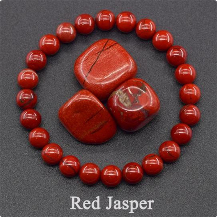 Amazon TEMU Amethyst Tiger Eye Stretch Bracelet Rose Quartz Agate Mixed Color Beads Bracelet WISH Hot Item
