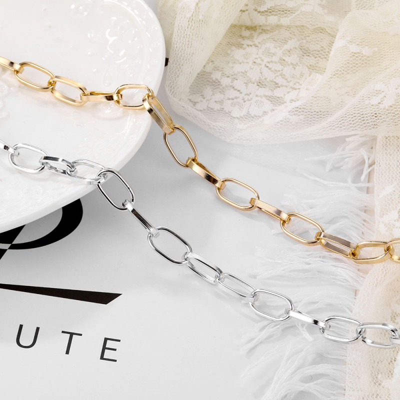 Korean Jewelry Cross-Border Japanese and Korean Simple Elegant Trendy Niche Design Heart Necklace Titanium Steel Non-Fading Collarbone Chain