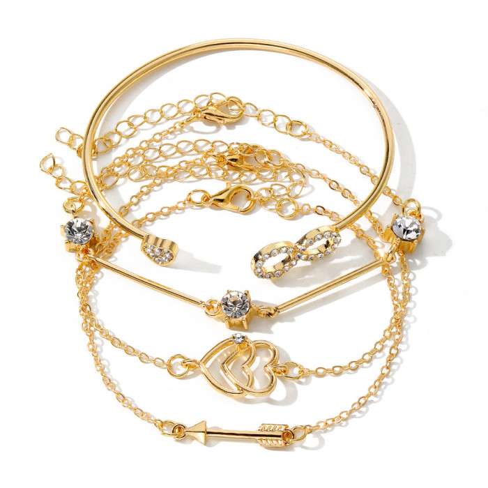 Amazon Jewelry Set 36-Piece Set Elegant Necklace Earrings Ring Bracelet Set Pearl Earrings Accessories