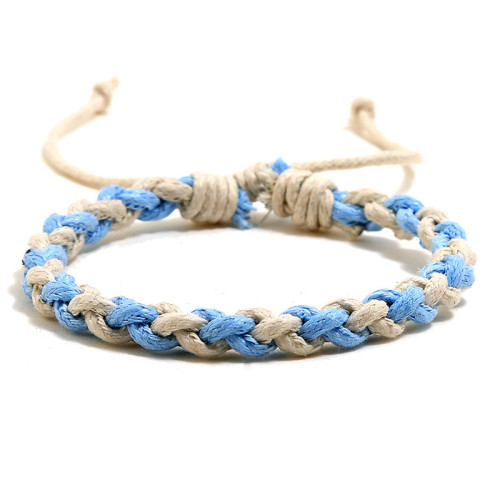Punk New Colorful Couple Bracelets Ethnic Style Personality Woven Bracelets Simple Korean Version Fresh Student Bracelets
