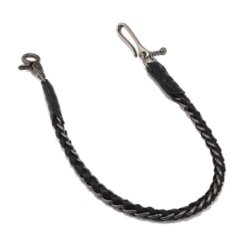 Trendy Punk Men and Women Pants Chain Hip Hop Decoration Pants Hanging Chain Accessories Chain Hanging Ornament Metal Denim Chain Waist Chain