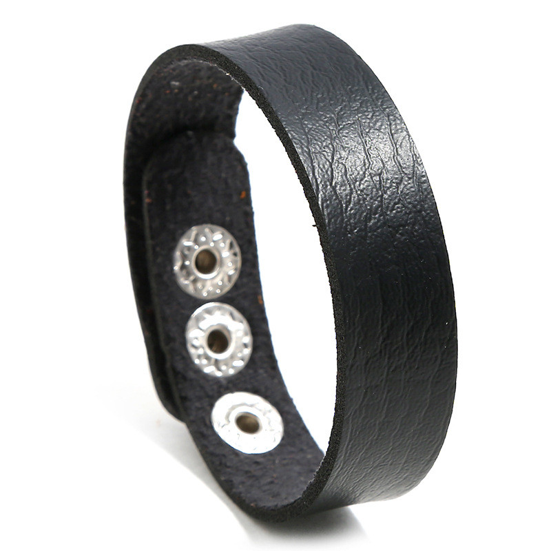Factory Direct Korean Style Women's Adjustable Leather Bracelet Simple Versatile Colorful Student Bracelet Accessories Wholesale