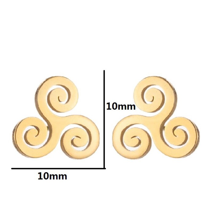 Amazon New Heart-shaped Earrings Ins Style Feminine Korean-style Women's Halloween Accessories Smiley Heart-shaped Earrings Wholesale
