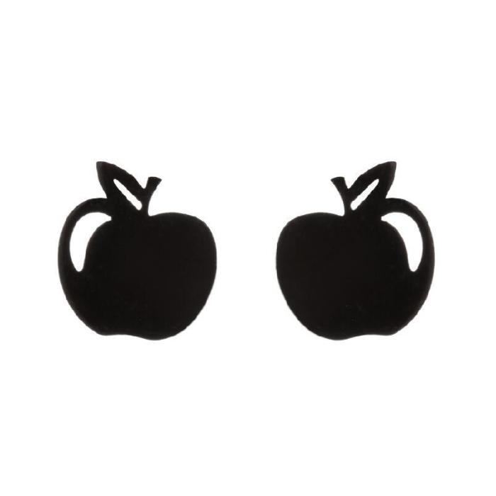 Fashion Snowflake Earrings for Women, Stylish Cartoon Apple Christmas Tree Earrings, Christmas Eve Gift Wholesale