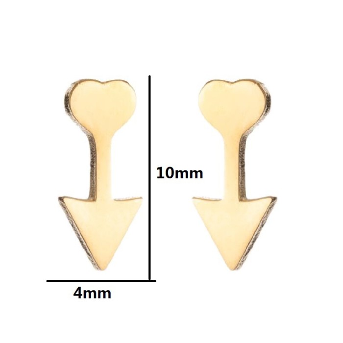 New Flower Earrings Ins Female Casual Ear Jewelry Temperament Geometric Maple Leaf Star Cherry Love Earrings