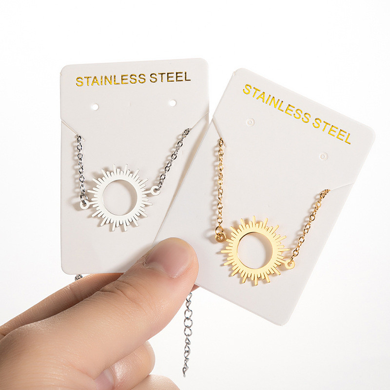 Fashion Geometric Round Pendant Bracelet for Women, Fresh Forest Style Creative Sunflower Bracelet, Elegant Light Luxury Jewelry