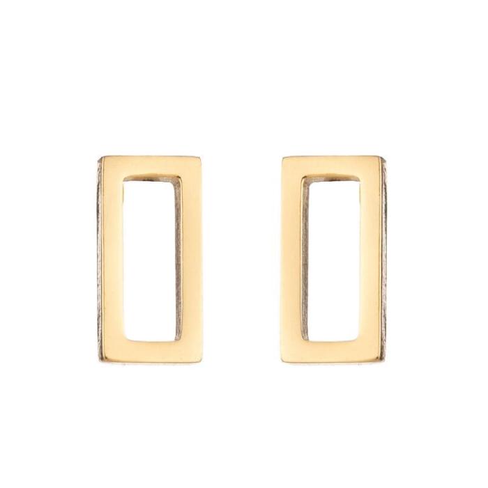 Amazon Fashion New Earrings Ins Heart Stud Earrings Triangle Round Square Geometric Simple Weekly Stud Earrings