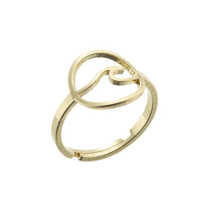 European and American Cross-Border New Stainless Steel Geometric Vintage Adjustable Open Ring Star Moon Hand Jewelry Wholesale In Stock