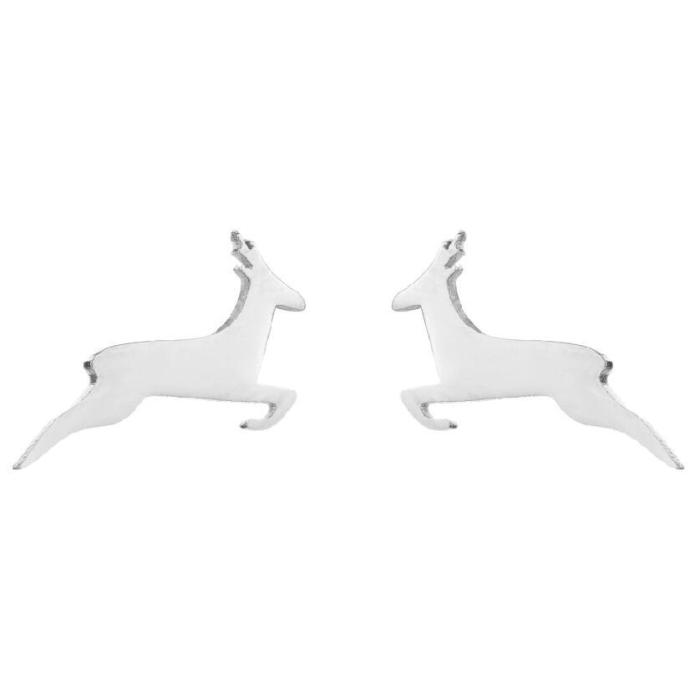 2025 New Winter Deer Snowflake Snowman Pumpkin Ghost Bat Earrings Christmas Earrings in Stock Wholesale
