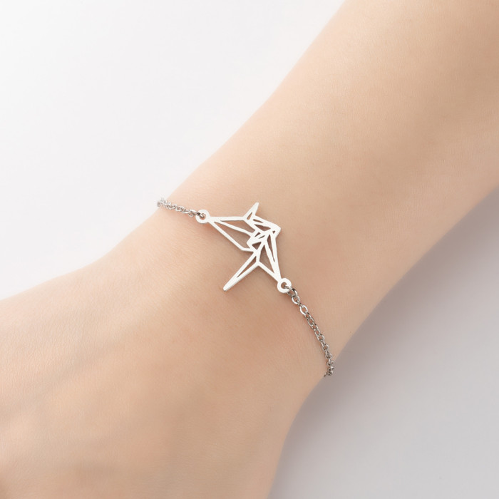 New Stainless Steel Bracelet for Women, Niche Style Fashion Jewelry, Stainless Steel Animal Bracelet, In Stock Wholesale