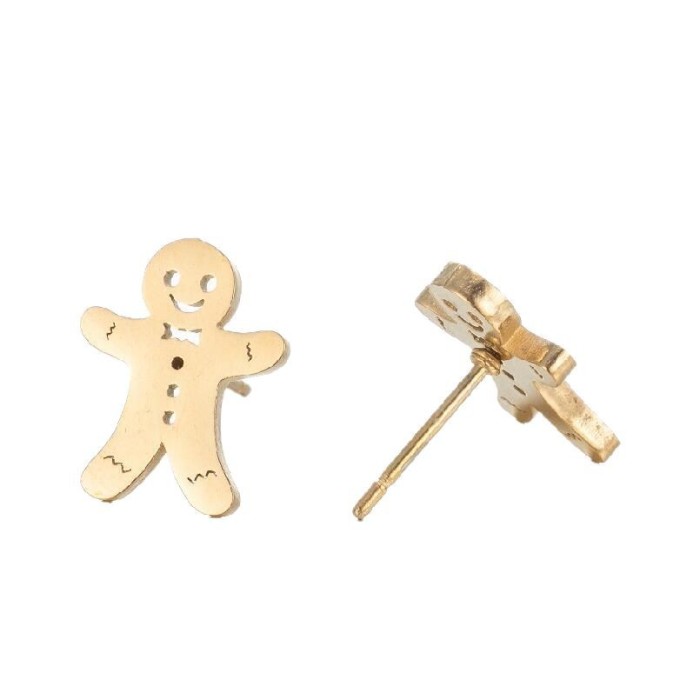 2025 New Winter Deer Snowflake Snowman Pumpkin Ghost Bat Earrings Christmas Earrings in Stock Wholesale
