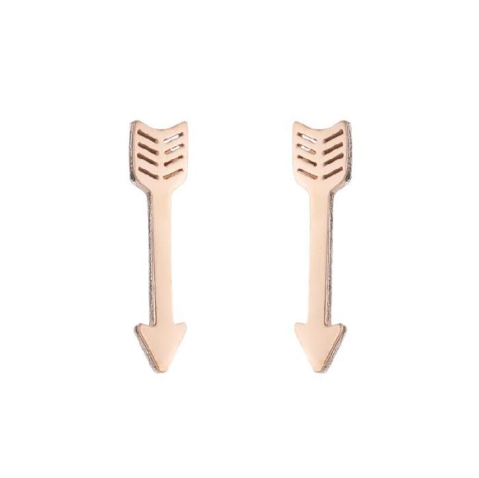 New Flower Earrings Ins Female Casual Ear Jewelry Temperament Geometric Maple Leaf Star Cherry Love Earrings