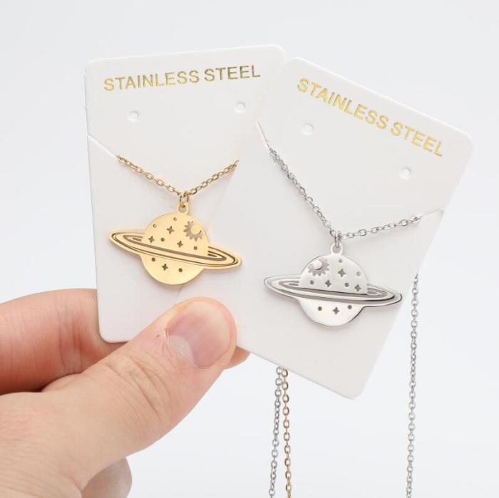 French New Style Pattern Pendant Necklace Fresh Ins Style Clavicle Chain Design Fashion Personality Temperament Necklace