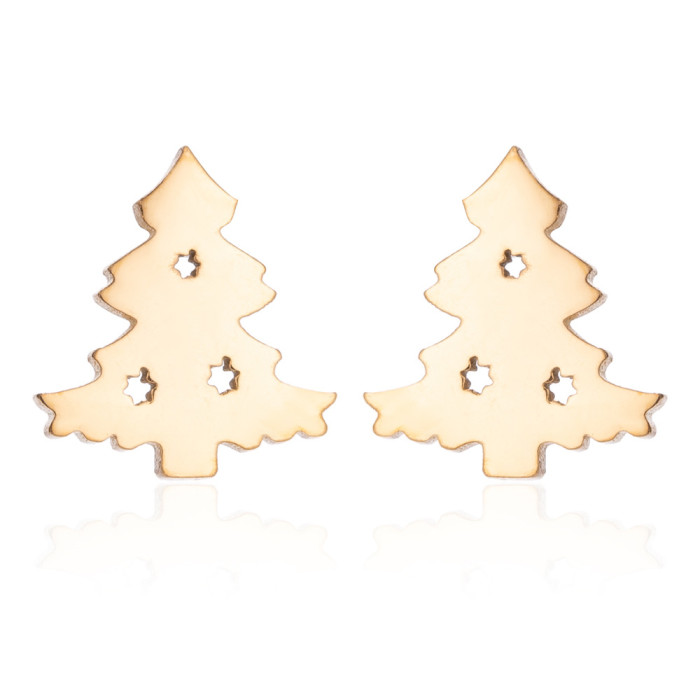 2025 New Winter Deer Snowflake Snowman Pumpkin Ghost Bat Earrings Christmas Earrings in Stock Wholesale