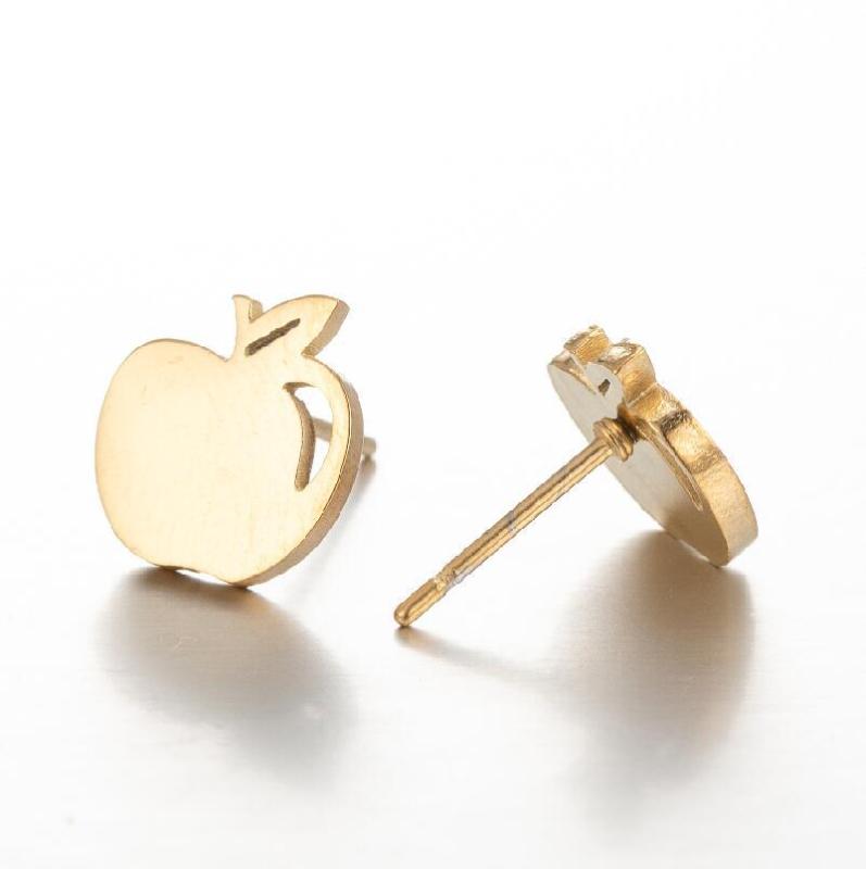 Fashion Snowflake Earrings for Women, Stylish Cartoon Apple Christmas Tree Earrings, Christmas Eve Gift Wholesale