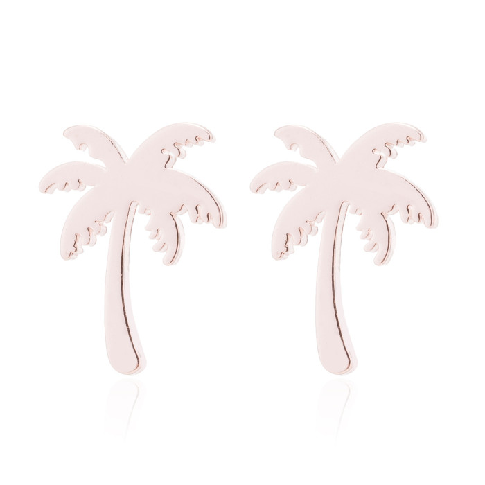 Triangle New Christmas Tree Earrings Ins Female Temperament Fashion Girl Style Cross Star Geometric Simple Earrings