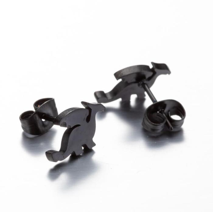 Japanese Style Cute Dinosaur Earrings Ins Female Cartoon Creative Versatile New Mini Small Animal Ear Bone Stud Wholesale