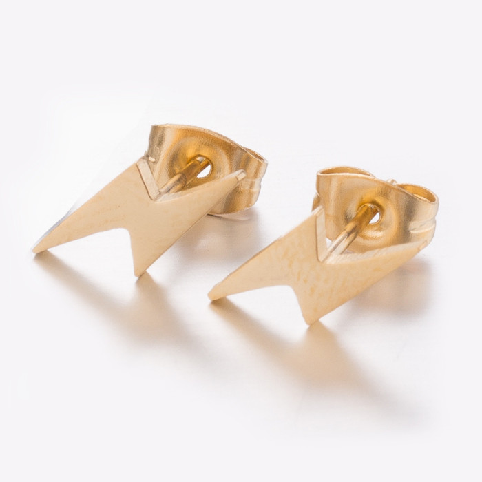 Triangle New Christmas Tree Earrings Ins Female Temperament Fashion Girl Style Cross Star Geometric Simple Earrings