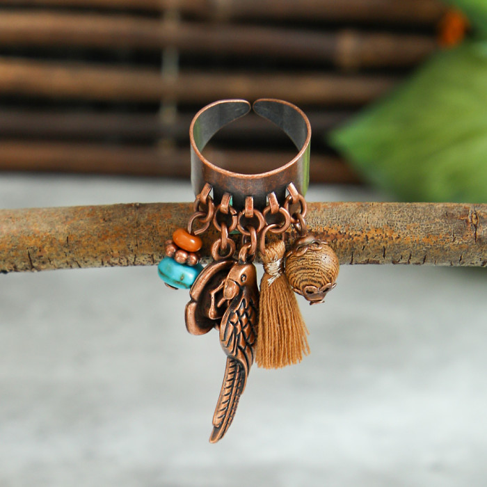 Hot-Selling Jewelry Set Ethnic Style Creative Leopard Necklace Personality Versatile Bracelet Earrings Wholesale