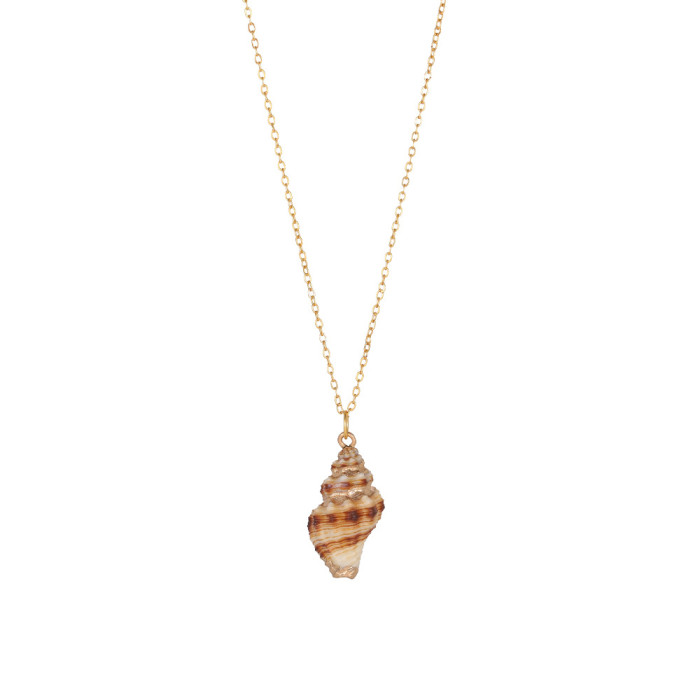 Cross-Border Stainless Steel Shell Starfish Braided Necklace Summer Dopamine Beach Vacation Style Colorful Rope Collarbone Chain Choker