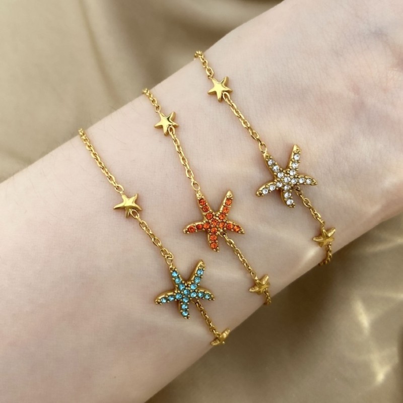 Japanese and Korean Style Niche Design Star and Moon Double Layer Tassel Necklace Fashion Versatile High-end Jewelry Wholesale