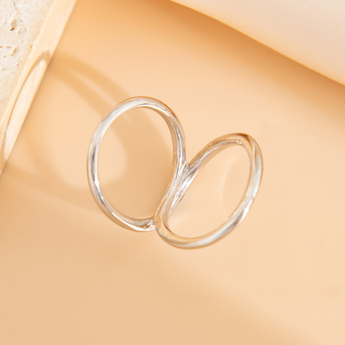 Jewelry INS Metallic Glossy Bracelet for Women Fashionable Personality Geometric Square Wide Version Bangle