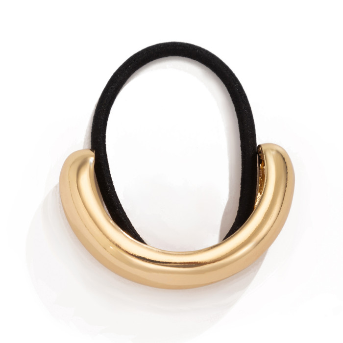 Accessories Personality Retro Double-Layer Curved Elastic Hair Accessories Hairpin Irregular Elegant Hair Tie, Brooches