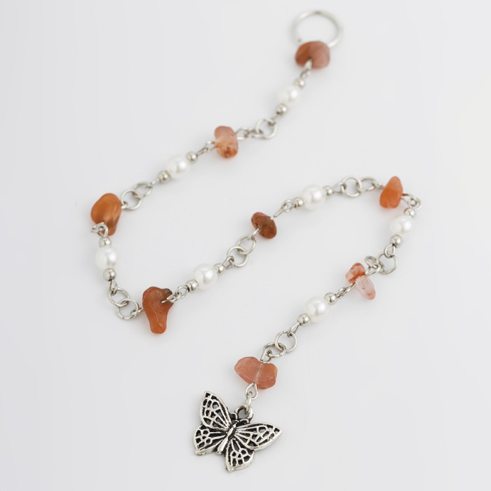 Accessories Simple Versatile Fashionable Colorful Stone Braided Tassel Hairband Hair Accessories Wholesale, Rings