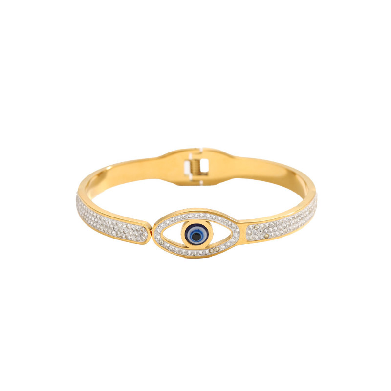 European and American Cross-Border INS Style Light Luxury High-End Stainless Steel Bracelet Jewelry Wholesale