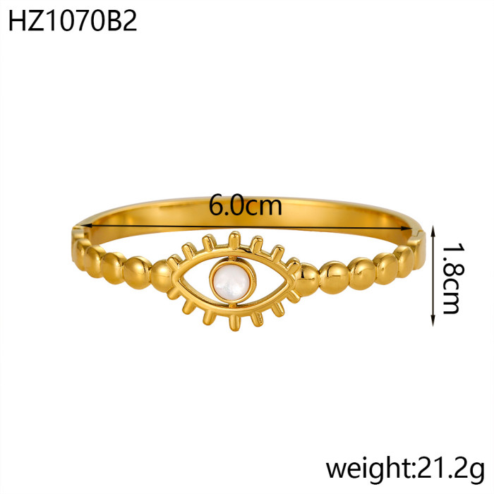 Light Luxury Style Fortune Pearl Four-Leaf Flower Bracelet for Women Elegant Exquisite Inlaid Zircon Design Versatile...