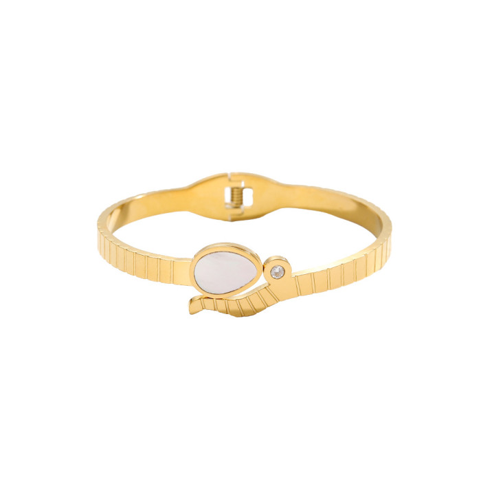 European and American Cross-Border INS Style Light Luxury High-End Stainless Steel Bracelet Jewelry Wholesale