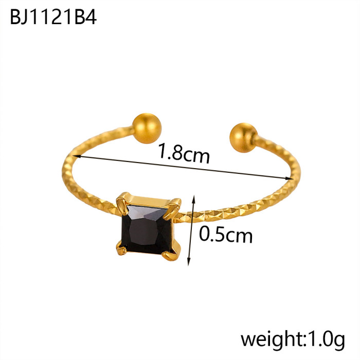 Light Luxury Fashion Titanium Steel Ring for Women, Ins Style, Versatile, Elegant, Personality, Couple Rings