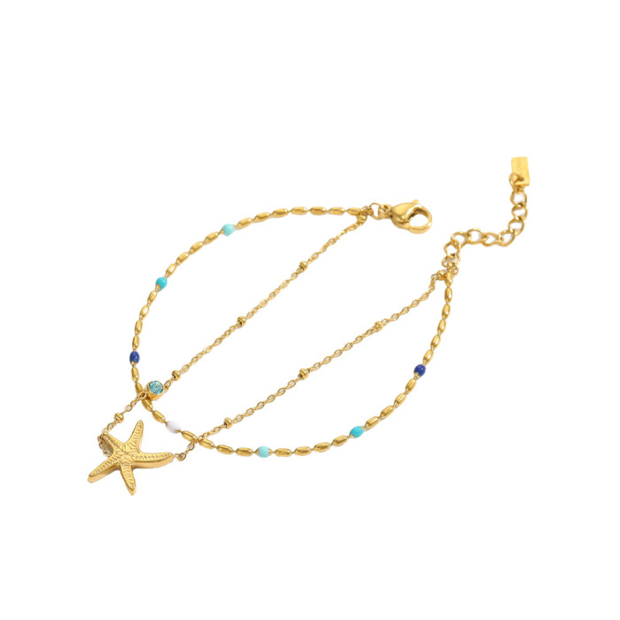 Hot-Selling New Product Rice Bead Multi-Layer Stacked Women's Bracelet Jewelry Wholesale