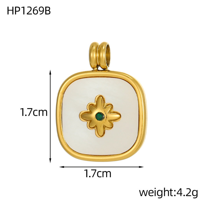 Hot-selling Fashion Simple Light Luxury Stainless Steel Shoes DIY Geometric Accessories Wholesale, Jewelry