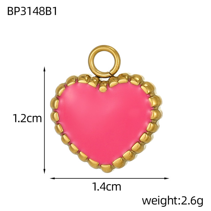 European and American Cross-Border Hot-Selling Fashion Simple Light Luxury Versatile Stainless Steel DIY Accessories Jewelry Wholesale