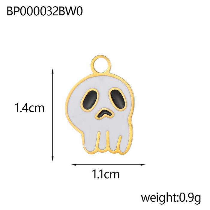 New Style Halloween Earrings Studs Simple Ghost Pumpkin Spider Witch Spoof Pendant Accessories Wholesale