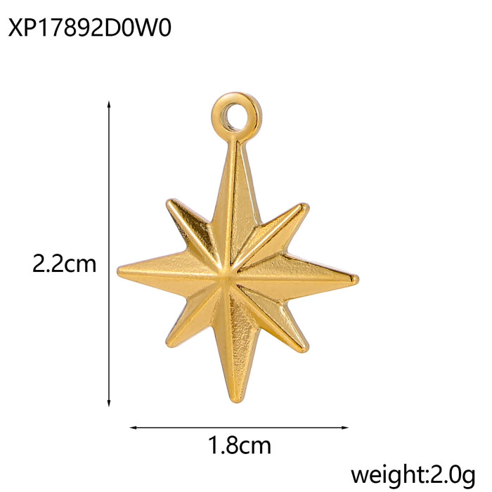 Large Sun Heart Titanium Steel DIY Pendant Women Viking Cross Stainless Steel Jewelry Necklace Pendant