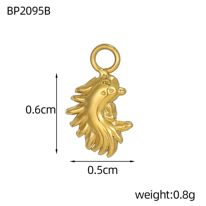European and American Cross-Border Hot Selling Ocean Marine Series Stainless Steel Pendant Accessories Jewelry Wholesale