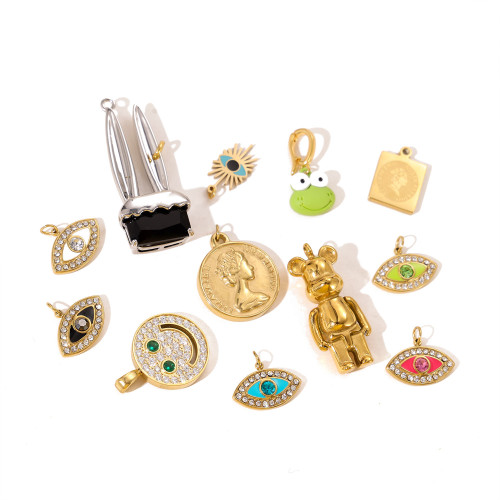 European and American Cross-Border Hot-Selling Fashion Simple Versatile DIY Simple Pendant Accessories Necklace Chain Jewelry Wholesale