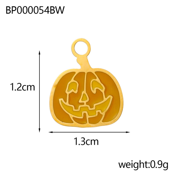 New Style Halloween Earrings Studs Simple Ghost Pumpkin Spider Witch Spoof Pendant Accessories Wholesale