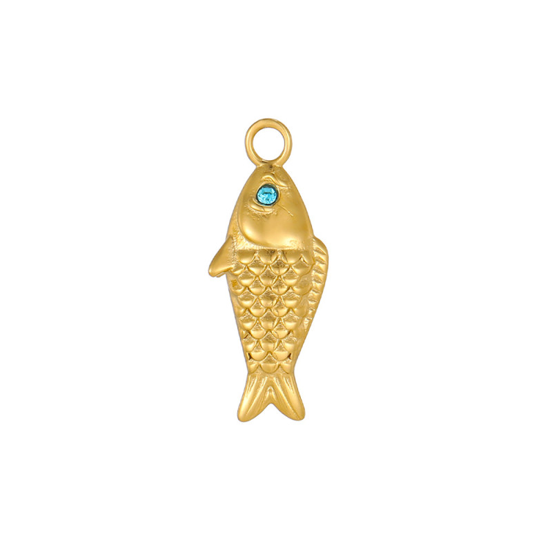 Ocean Series Pendant DIY Jewelry Accessories Mermaid Stainless Steel Pendant Accessories Jewelry Wholesale