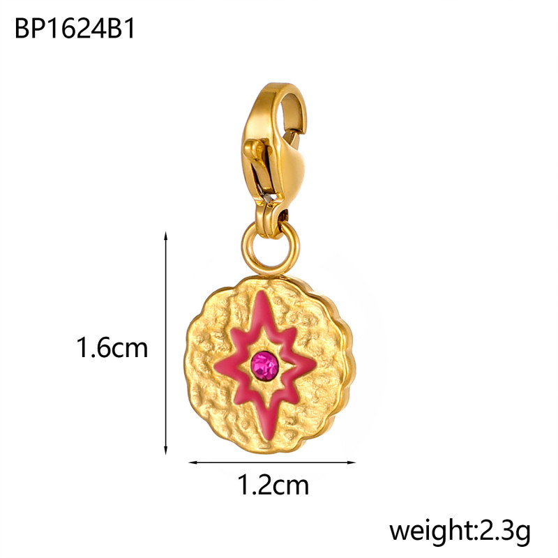 European and American Cross-Border Hot-Selling Pendant DIY Bracelet Necklace Accessories Oil Drop Pendant Accessories Jewelry Wholesale