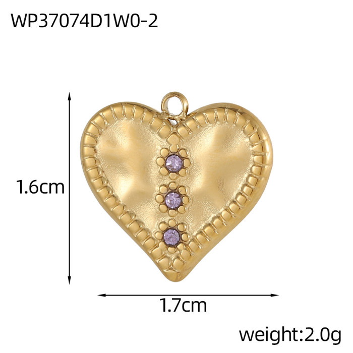 European and American Cross-Border Micro-Inlaid Zircon Demon Eye Pendant Necklace DIY Bracelet Necklace Jewelry Accessories Materials Wholesale
