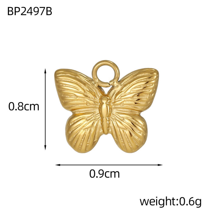 European and American Cross-Border Hot Selling Ocean Marine Series Stainless Steel Pendant Accessories Jewelry Wholesale